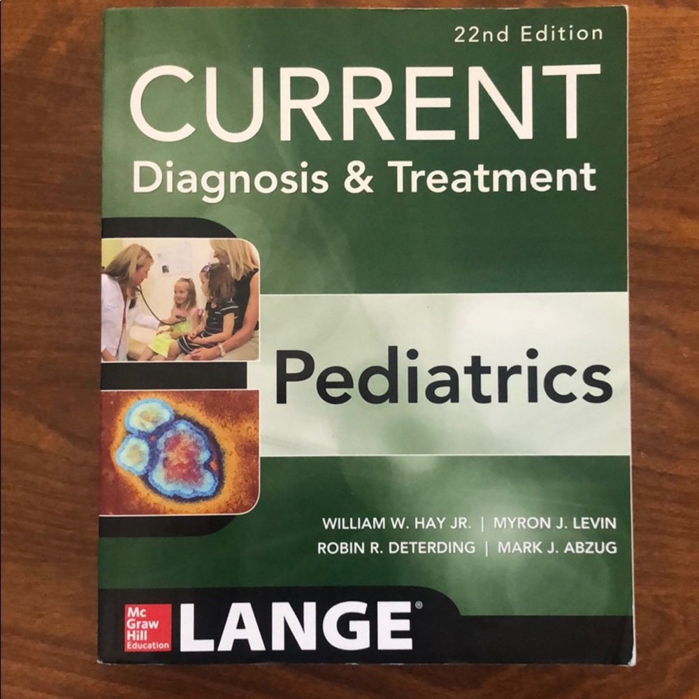 Current Diagnosis and Treatment Pediatrics